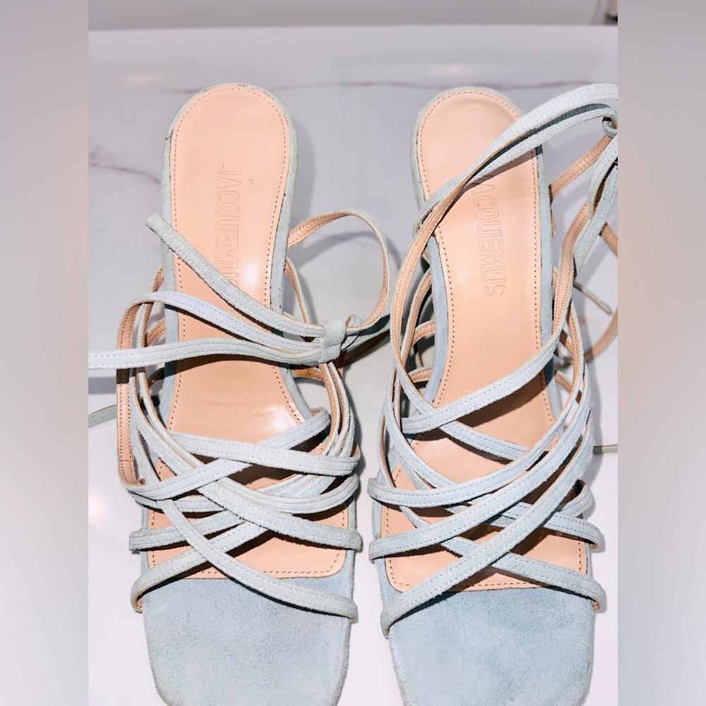Jacquemus Light Blue Sandals - Picture 7 of 13
